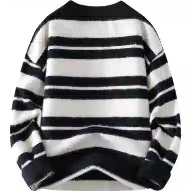 极限涡轮 美式复古宽松休闲长袖时尚百搭潮牌潮流打底针织衫 男女同款