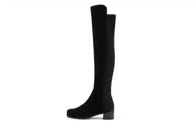Stuart Weitzman SW Over-the-Knee Leather Suede Boots
