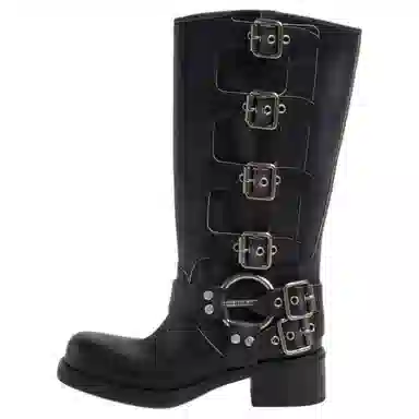 Miu Miu High Boots Black