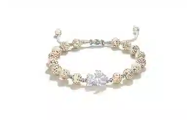 嘉福莱 招财貔貅 本命年招财纳福 简约小众精致百搭 潮流时尚校园通勤 菩提子/菩提籽 手链 男女同款情侣款