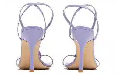 Bottega Veneta Stretch Sandals Purple