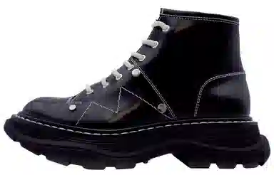 Alexander McQueen FW21 Tread Boots Black