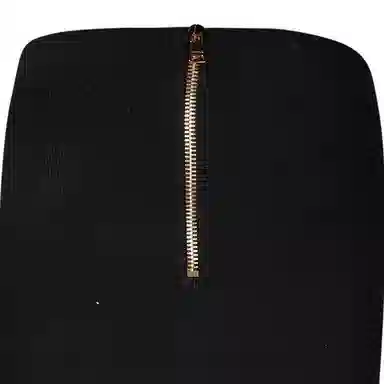 BALMAIN 6-Button Knit Skirt