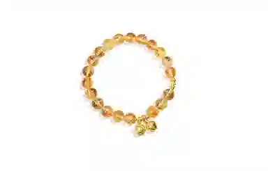 嘉福莱 风铃灿灿 一步一响 精致轻奢小众高级感 爆闪显白通勤百搭 纳福本命年好运连连 琉璃 手串 女款