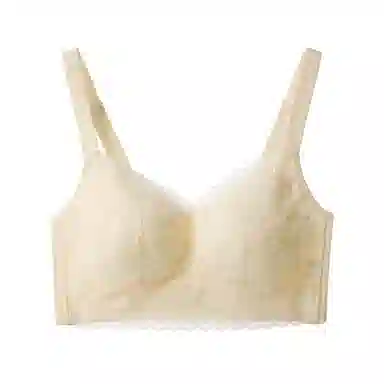 内在密码 薄款大胸显小法式蕾丝罩杯无钢圈聚拢防下垂文胸 女款