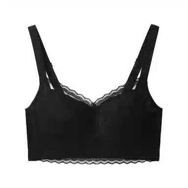 内在密码 薄款大胸显小法式蕾丝罩杯无钢圈聚拢防下垂文胸 女款
