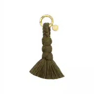 后鸟 无忧小扫帚烦恼都快走包包挂饰配饰品钥匙扣链小众本命年新中式国潮古风高级感简约个性创意趣味好运 绵羊毛 挂件 男女同款情侣款