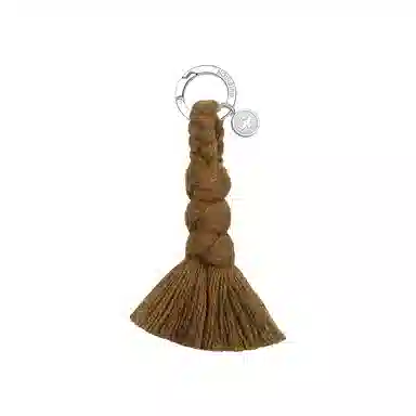 后鸟 无忧小扫帚烦恼都快走包包挂饰配饰品钥匙扣链小众本命年新中式国潮古风高级感简约个性创意趣味好运 绵羊毛 挂件 男女同款情侣款