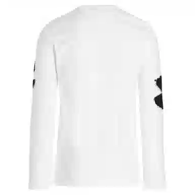 Alexander McQueen FW22 Logo Crewneck Long Sleeve Tee White