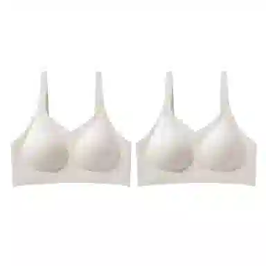 俞兆林 舒适大胸显小无痕聚拢调整型防下垂收副乳无钢圈文胸 女款 组合装