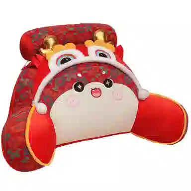 蒙小仔 新年醒狮福多多蛇 陪伴安抚 玩偶周边