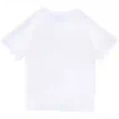 Burberry Tape Detail Address Print T-Shirt White