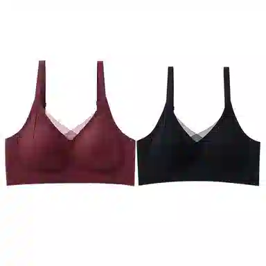 俞兆林 舒适大胸显小无痕收副乳聚拢调整防下垂无钢圈文胸 女款 组合装