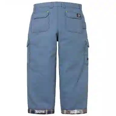 Supreme x Dickies Flannel Lined Cargo Pant