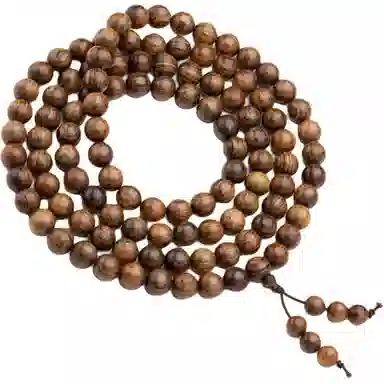 仙源 诸事顺利多圈招财转运叠戴文玩盘玩佛 生日纪念日好运送 礼转运礼盒珠串#好运 贡木 木作手串 男女同款情侣款