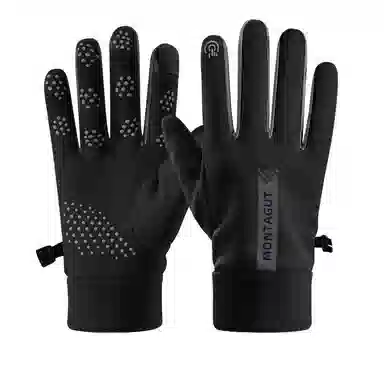 梦特娇 爆款可触屏 涤纶 绒线手套 男女同款情侣款