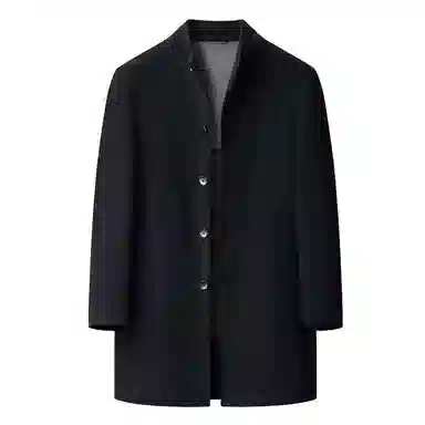 Devanro Wool Coat Black
