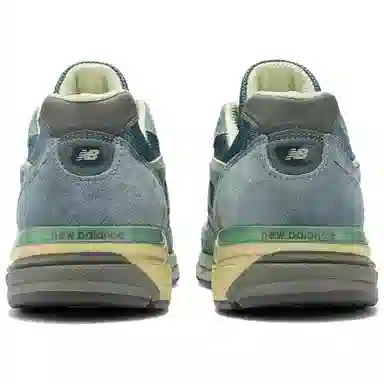 Auralee x New Balance 990 V4 Blue