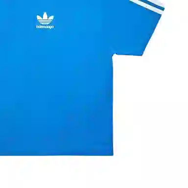 Balenciaga x adidas SS23 Logo T-Shirt Blue