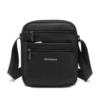 SEPTWOLVES Crossbody Bag Black