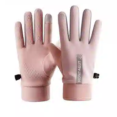 梦特娇 爆款可触屏 涤纶 绒线手套 男女同款情侣款