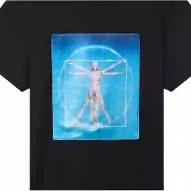 Stella McCartney Vitruvian Oversized Organic Cotton T-Shirt T