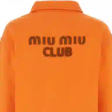 Miu Miu SS24 Orange Sweatshirt