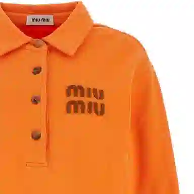 Miu Miu SS24 Orange Sweatshirt