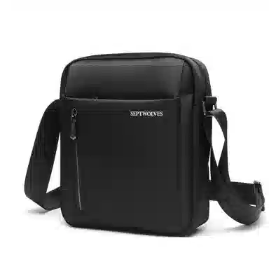 SEPTWOLVES Crossbody Bag Black