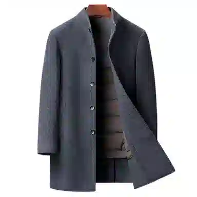 Devanro Wool Coat Black