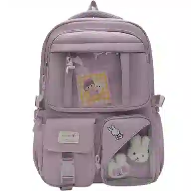 垣途者 书包学生可爱日系软妹背包 帆布 帆布包双肩包 常规 女款 多色