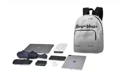 Soundbyte Backpack Grey