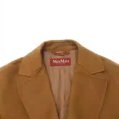 MaxMara Superbo Coat Brown