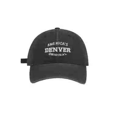 浪莎 复古做旧水洗牛仔宽檐软顶显脸小百搭 聚酯纤维 鸭舌帽 男女同款情侣款