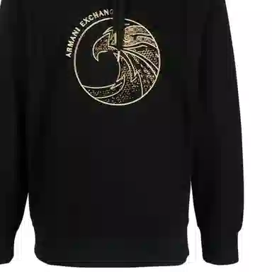Armani Exchange Hoodie Black