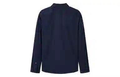 九牧王男裤专家 免烫抗菌商务休闲纯色简约日常长袖衬衫 男款