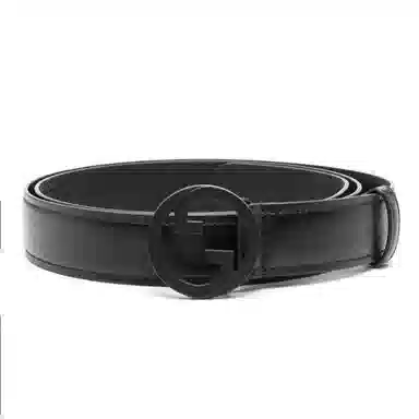 Gucci Interlocking G Belt Black 3CM