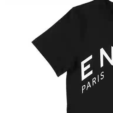Givenchy Logo Print Crewneck T-Shirt Black