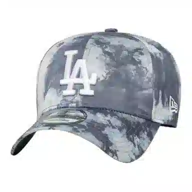 New Era Tie-Dye Cotton Cap Grey