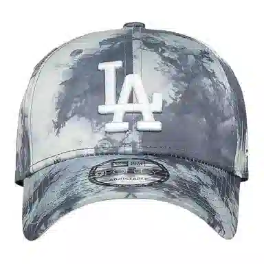 New Era Tie-Dye Cotton Cap Grey