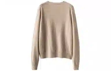 恒源祥 圆领套头纯色长袖舒适毛衣 女款