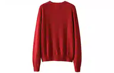 恒源祥 圆领套头纯色长袖舒适毛衣 女款