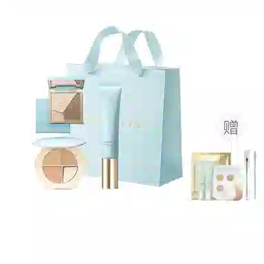 彩棠 修容盘+遮瑕盘+妆前乳彩妆礼盒 易上色自然零毛孔修饰肤色修饰轮廓 保湿提亮