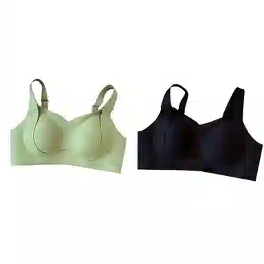 俞兆林 防下垂收副乳大胸显小无钢圈上托聚拢运动美背调整型薄款文胸 女款 组合装