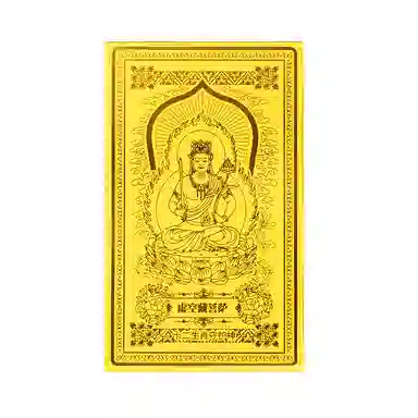【守护神】 金六福吉祥 新中式本命年转运水逆退散#好运 镀金 首饰配件 男女同款情侣款