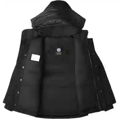 Canada Goose Kids Slim Fit Down Jacket Black