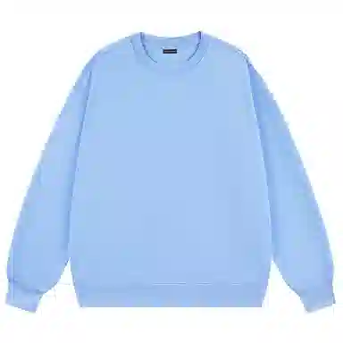 大卫贝肯 简约基础款美式复古纯色日常通勤百搭圆领休闲宽松落肩袖套头卫衣 男女同款