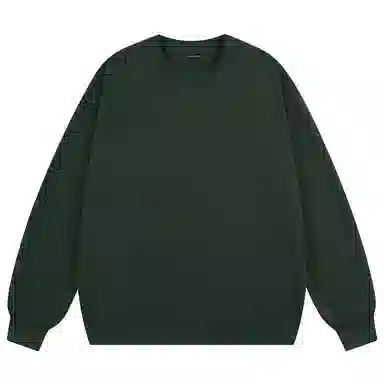 大卫贝肯 简约基础款美式复古纯色日常通勤百搭圆领休闲宽松落肩袖套头卫衣 男女同款