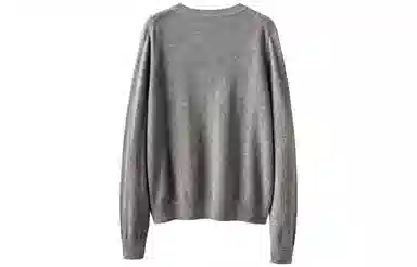 恒源祥 圆领套头纯色长袖舒适毛衣 女款