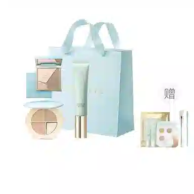 彩棠 修容盘+遮瑕盘+妆前乳彩妆礼盒 易上色自然零毛孔修饰肤色修饰轮廓 保湿提亮